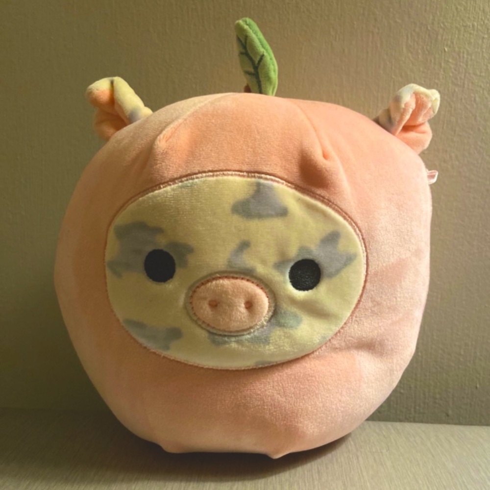 7.5" Rosie the Pig in Peach Squishmallow Plush Toy